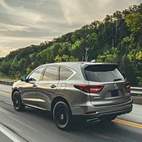 acura mdx on the road