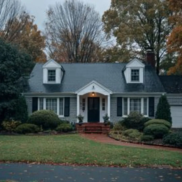 a suburban house