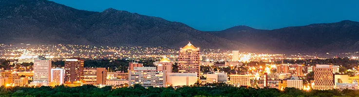 albuquerque skyline