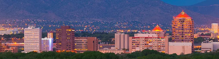 albuquerque skyline