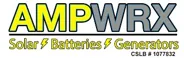 AMPWRX Solar Solutions brand logo