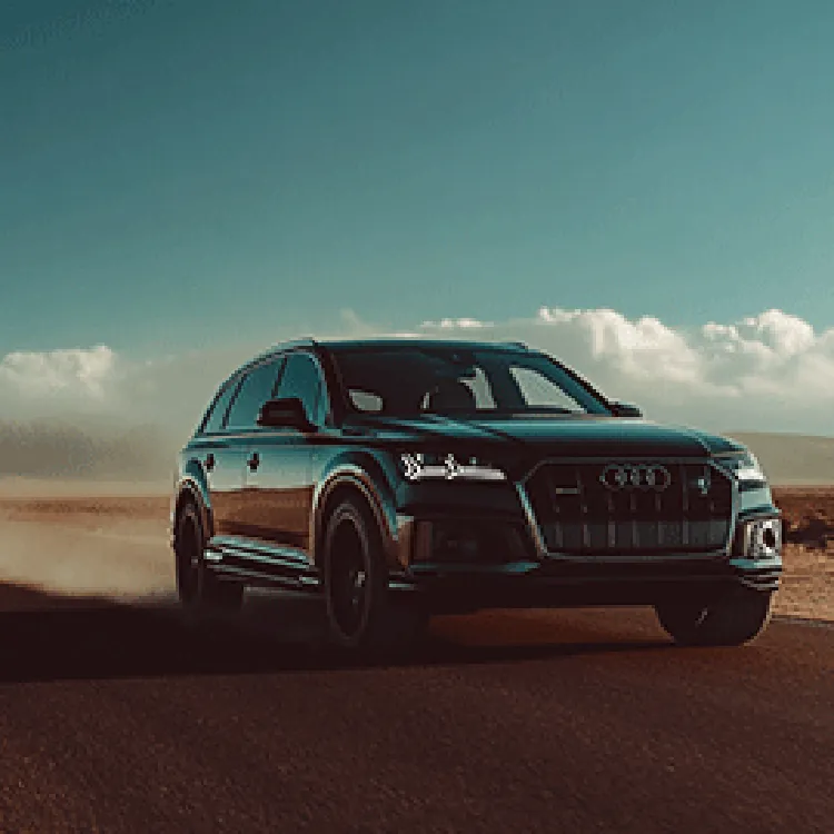 Audi Q7 car driving