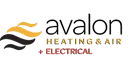 Avalon Heating and Air +Electrical services brand logo