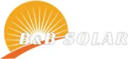 B & B Solar brand logo