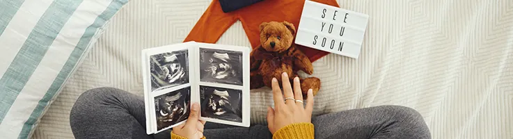 baby ultrasound photobook