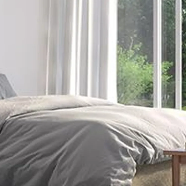 bedroom with window open