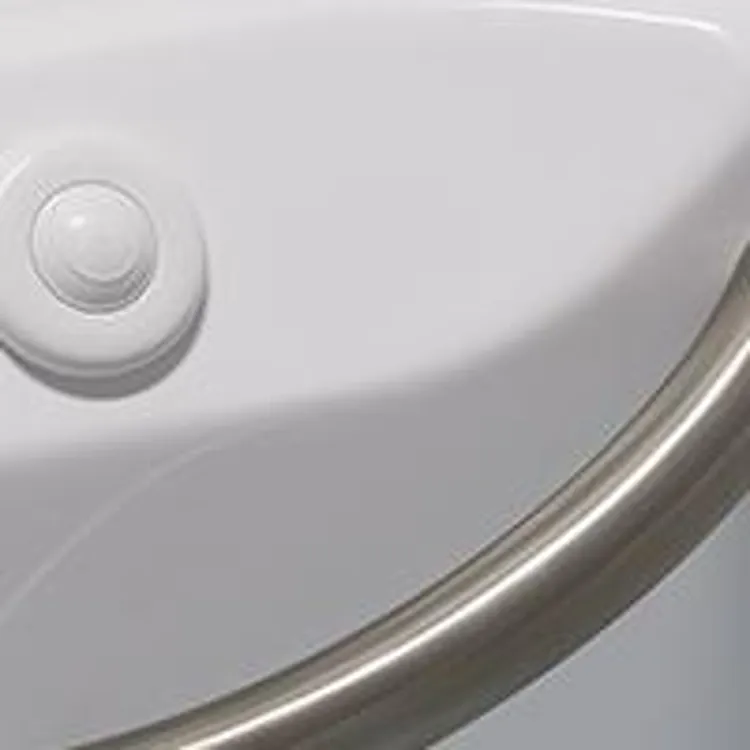 settings dial on a walk in bathtub