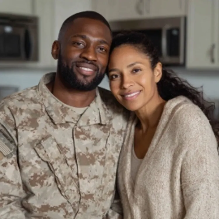 a veteran couple