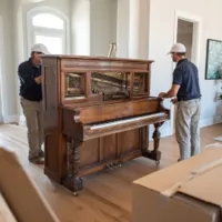 movers moving a piano