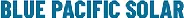 Blue Pacific Solar brand logo