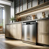 a bosch dishwasher in a modern kitchen