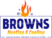 Browns Heating & Cooling logo