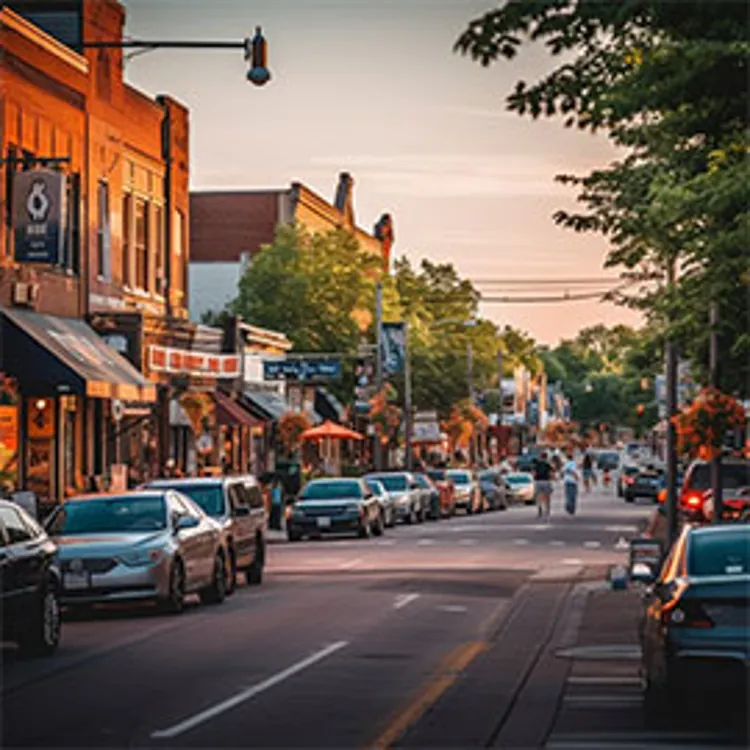 view of street in a business area