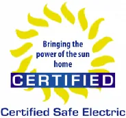Certified Safe Electric logo