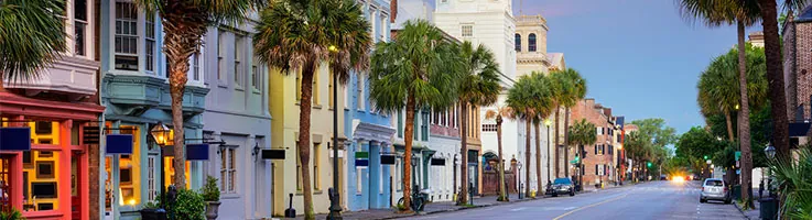 charleston south carolina skyline