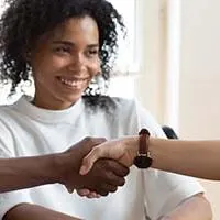 couple meeting with broker