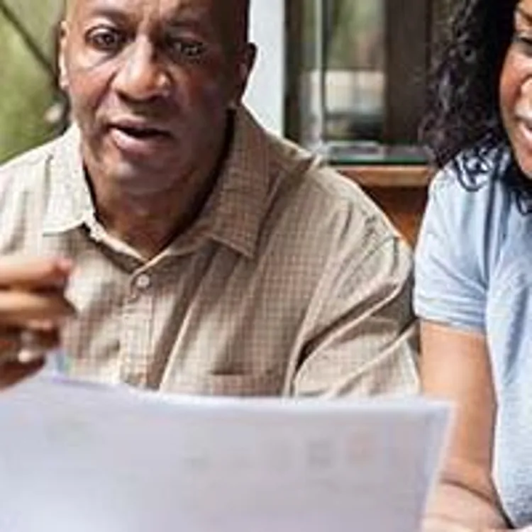 couple meeting with financial advisor