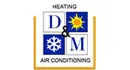 D & M Heating & Air Conditioning brand logo