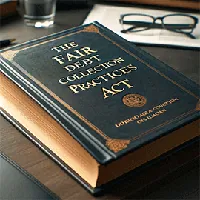 dark green book with cover that reads the fair debt collection practices act