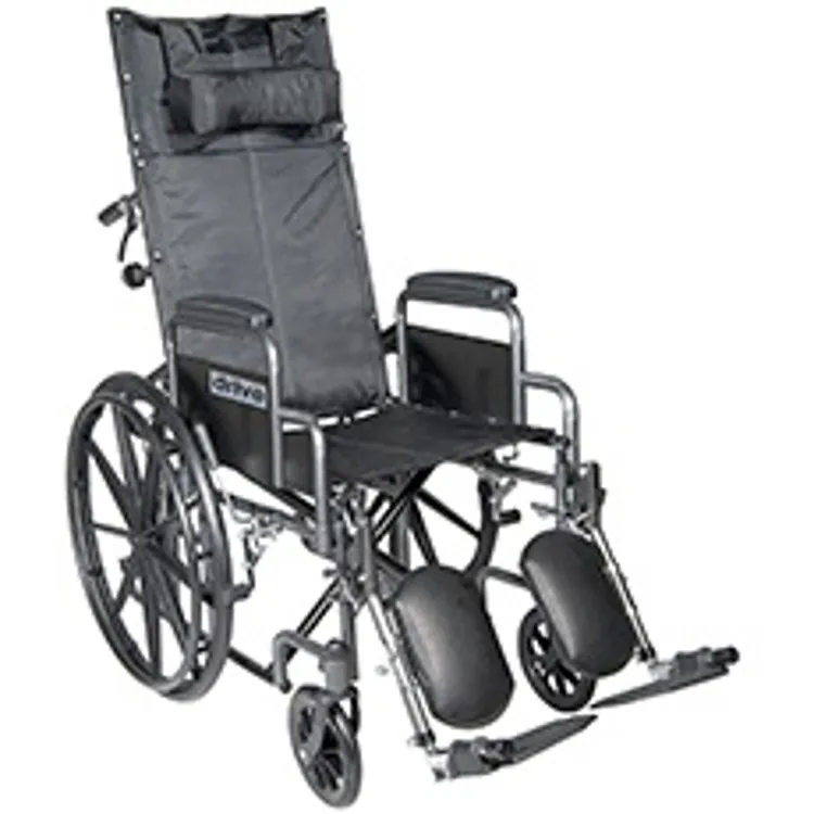 Drive Medical Silver Sport Reclining Wheelchair