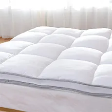 duck and goose thick plush mattress topper