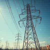 high-voltage electricity pole