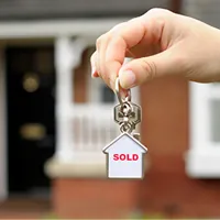 key of sold house