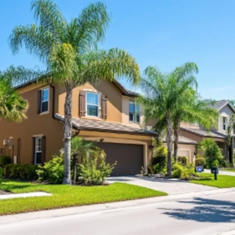 a two-storey house in Florida