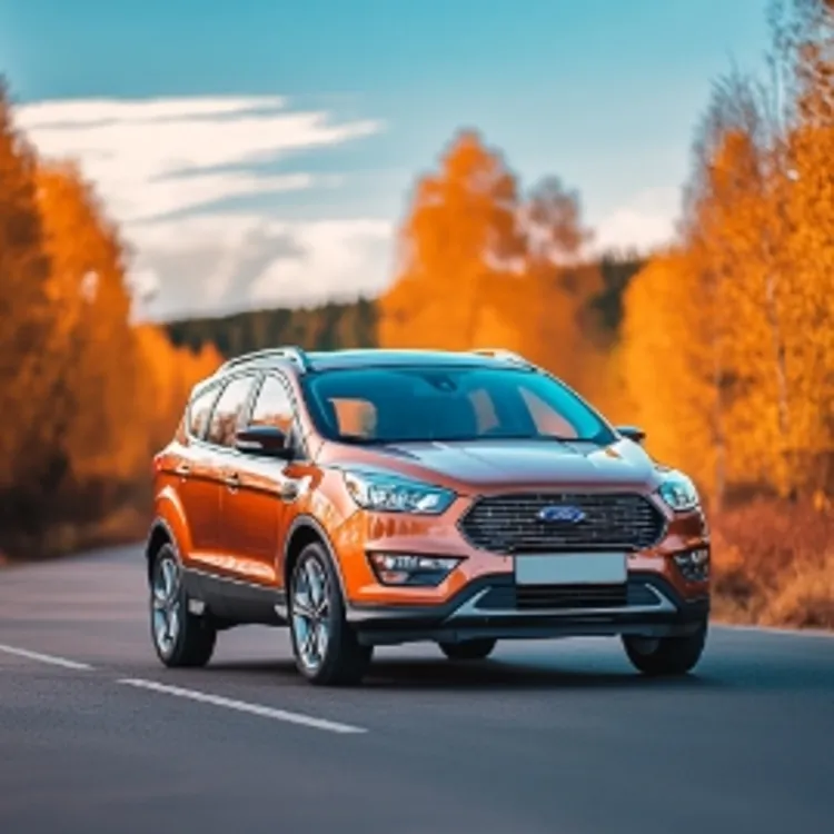 a Ford Escape on a highway