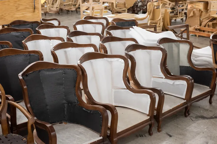 chairs in production