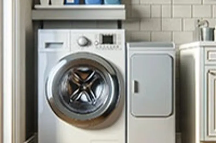 washer in the laundry room of a home