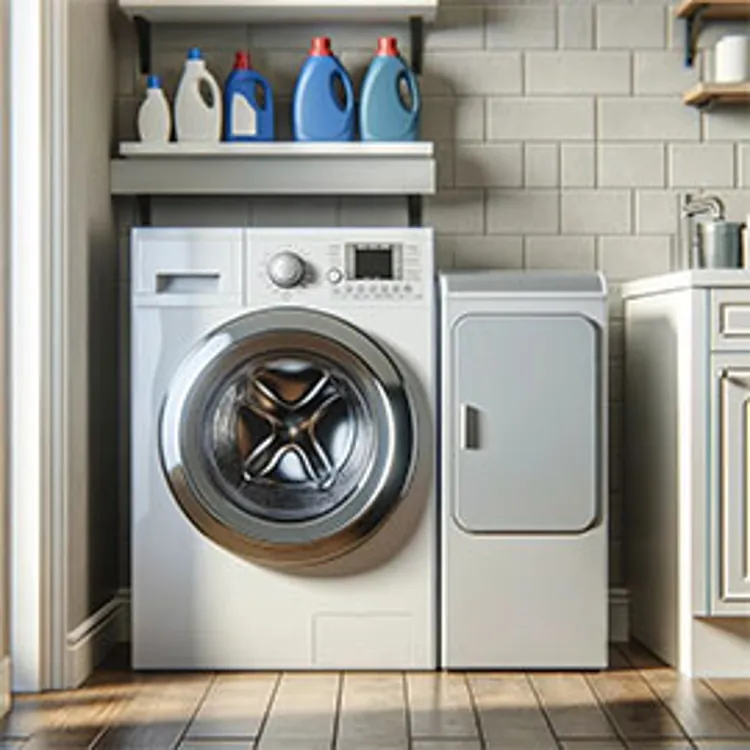 washer in the laundry room of a home