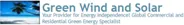 Green Wind and Solar brand logo