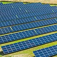 solar panel farm