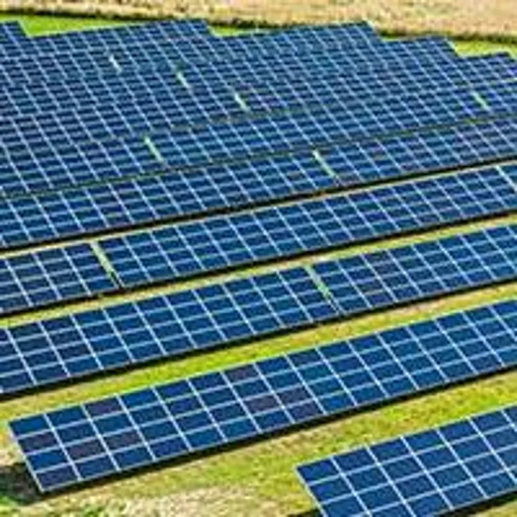 solar panel farm