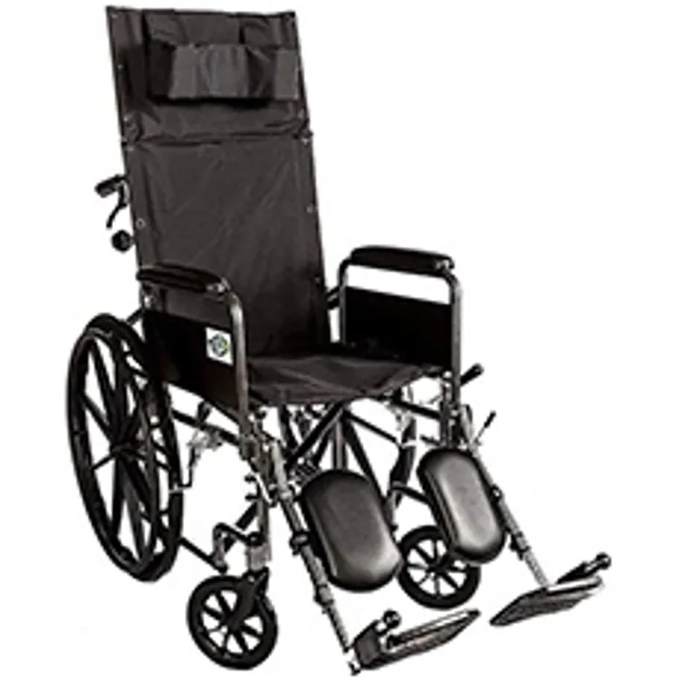 Healthline Recliner Folding Wheelchair