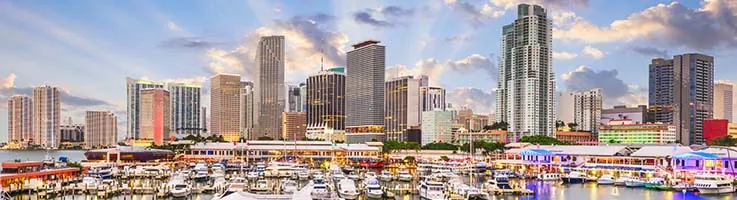 miami florida skyline