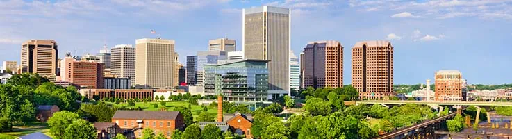 richmond virginia skyline