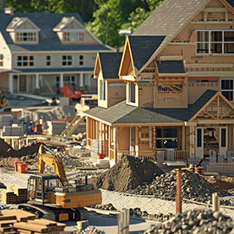 house construction site