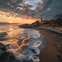 home near a Delaware beach