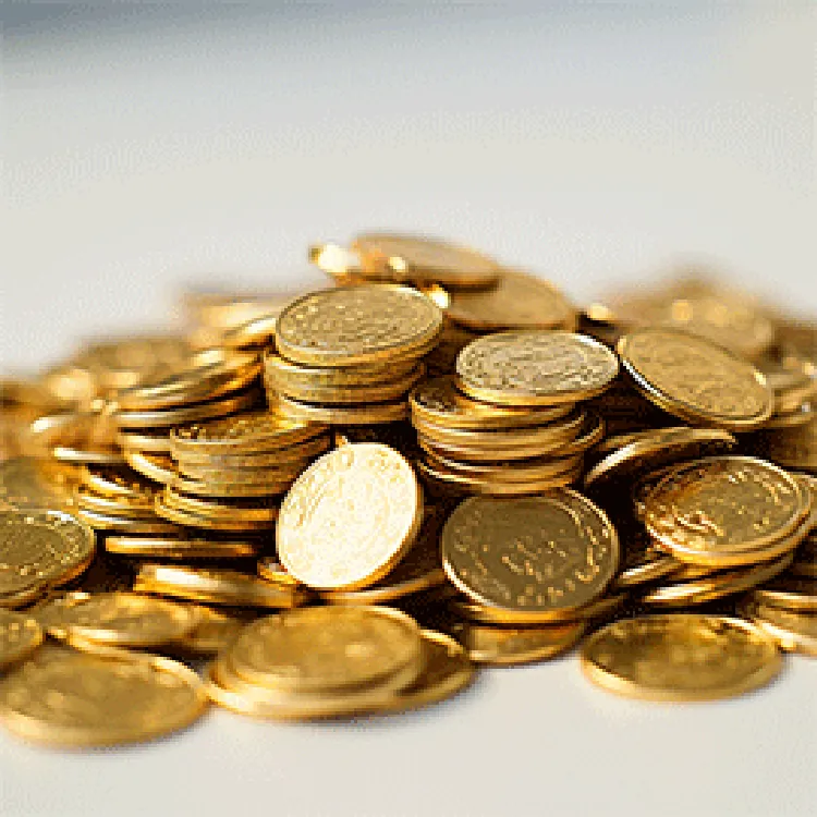 pile of gold coins