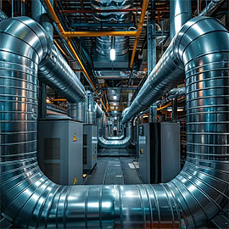 hvac system and ducts