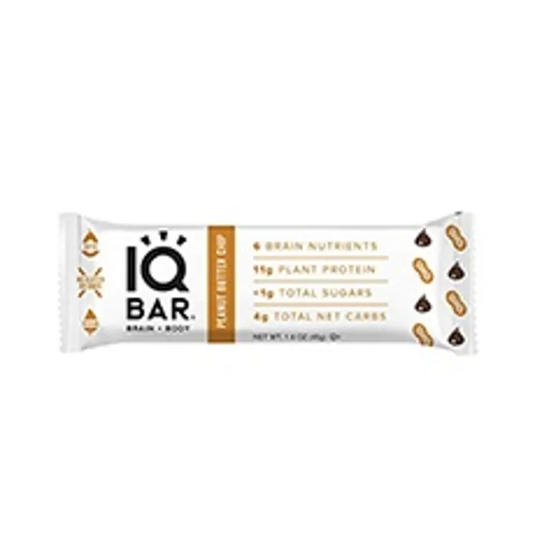 IQ Bar Peanut Butter Chip protein bar