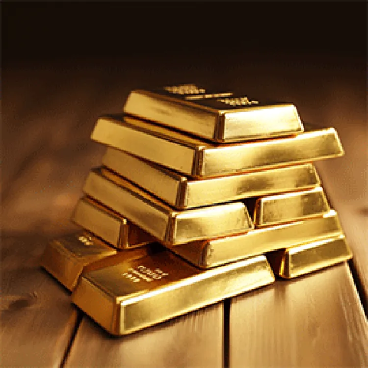 stack of gold bars