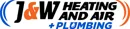 J&W Heating and Air & Plumbing brand logo