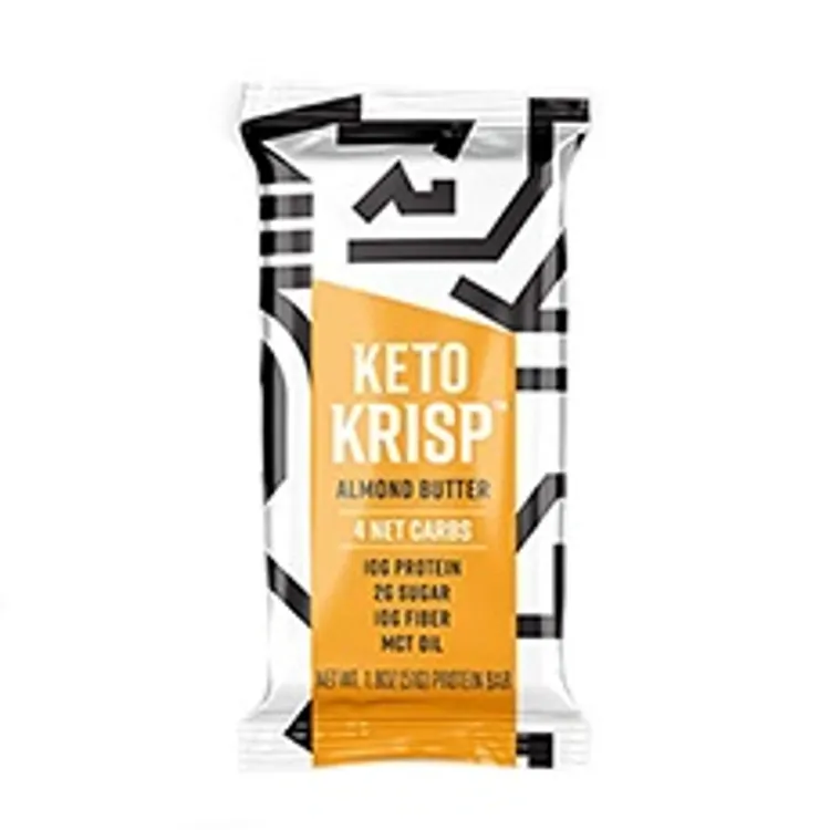 Keto Krisp Almond Butter protein bars