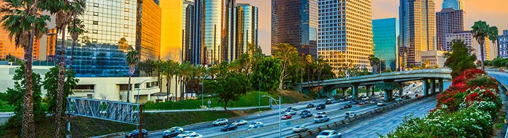 los angeles skyline