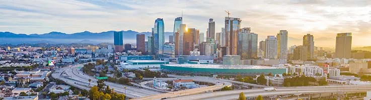 los angeles skyline