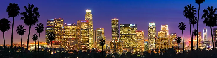 los angeles skyline