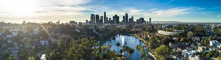 los angeles skyline
